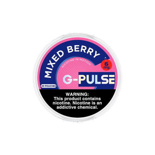 6mg mixed berry geek bar g pulse nicotine pouches