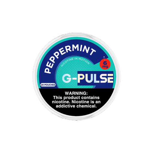 6mg peppermint geek bar g pulse nicotine pouches