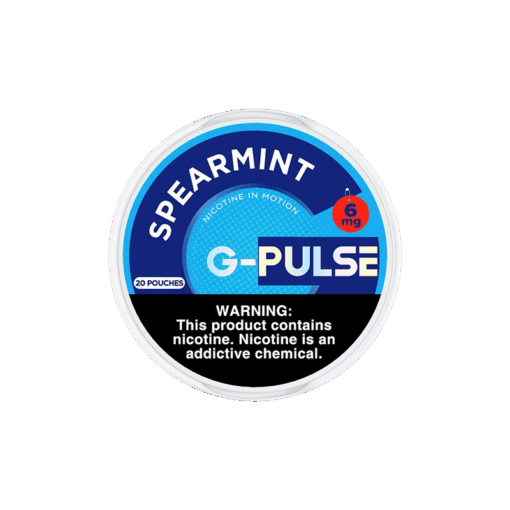 6mg spearmint geek bar g pulse nicotine pouches