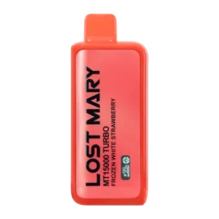Frozen white strawberry lost mary mt15000 turbo.webp